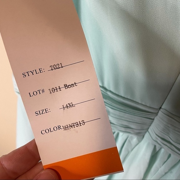 Bill Levkoff Mint Green Maxi Dress - Picture 13 of 16